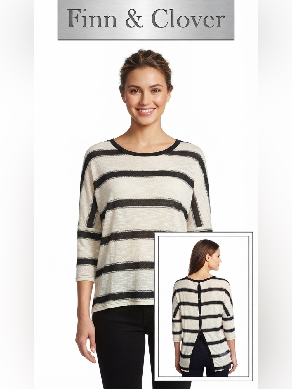 Finn & Clover Pullover Summer Sweater Small
